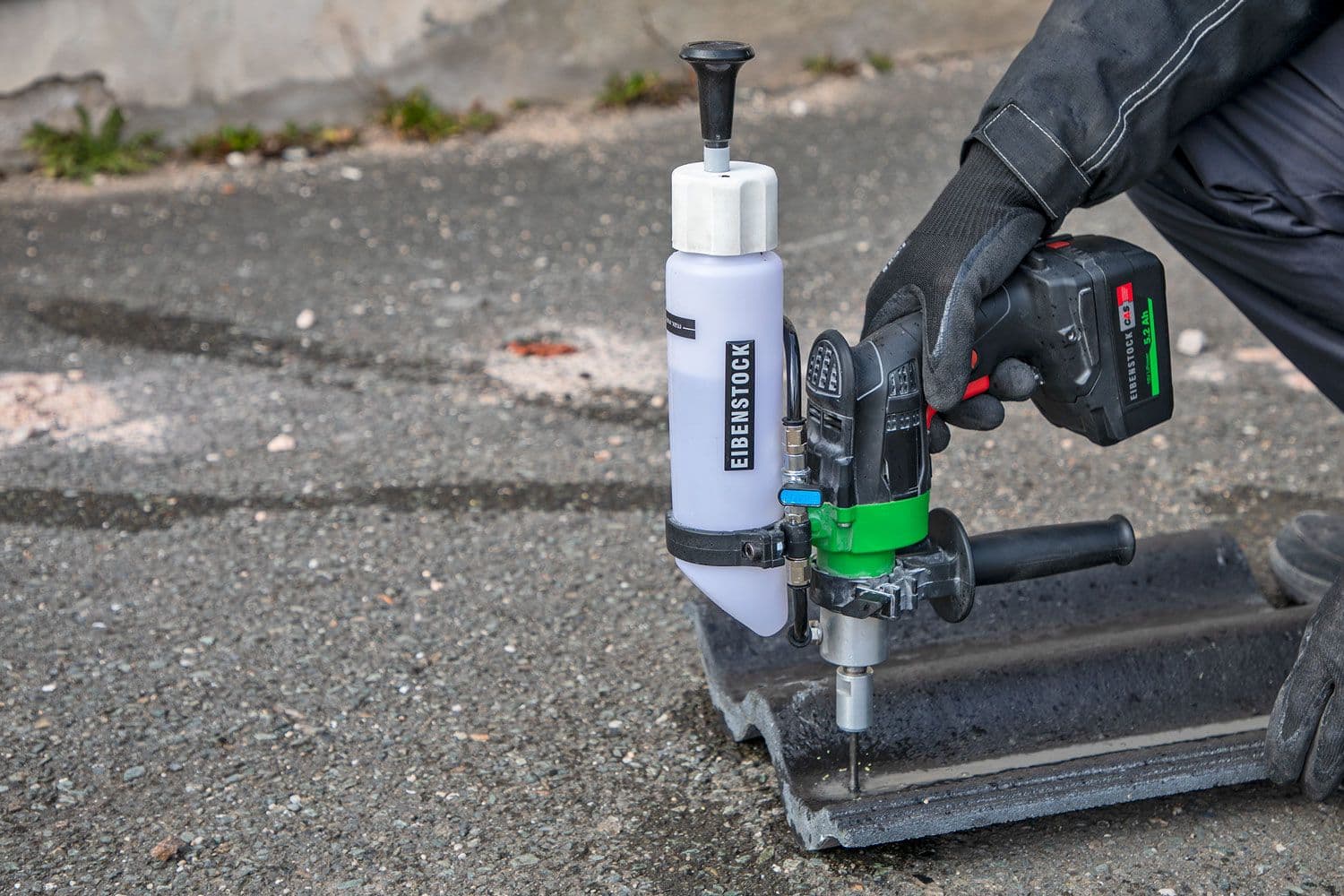 END 40 A Carotteuse à eau à batterie diamantée 3