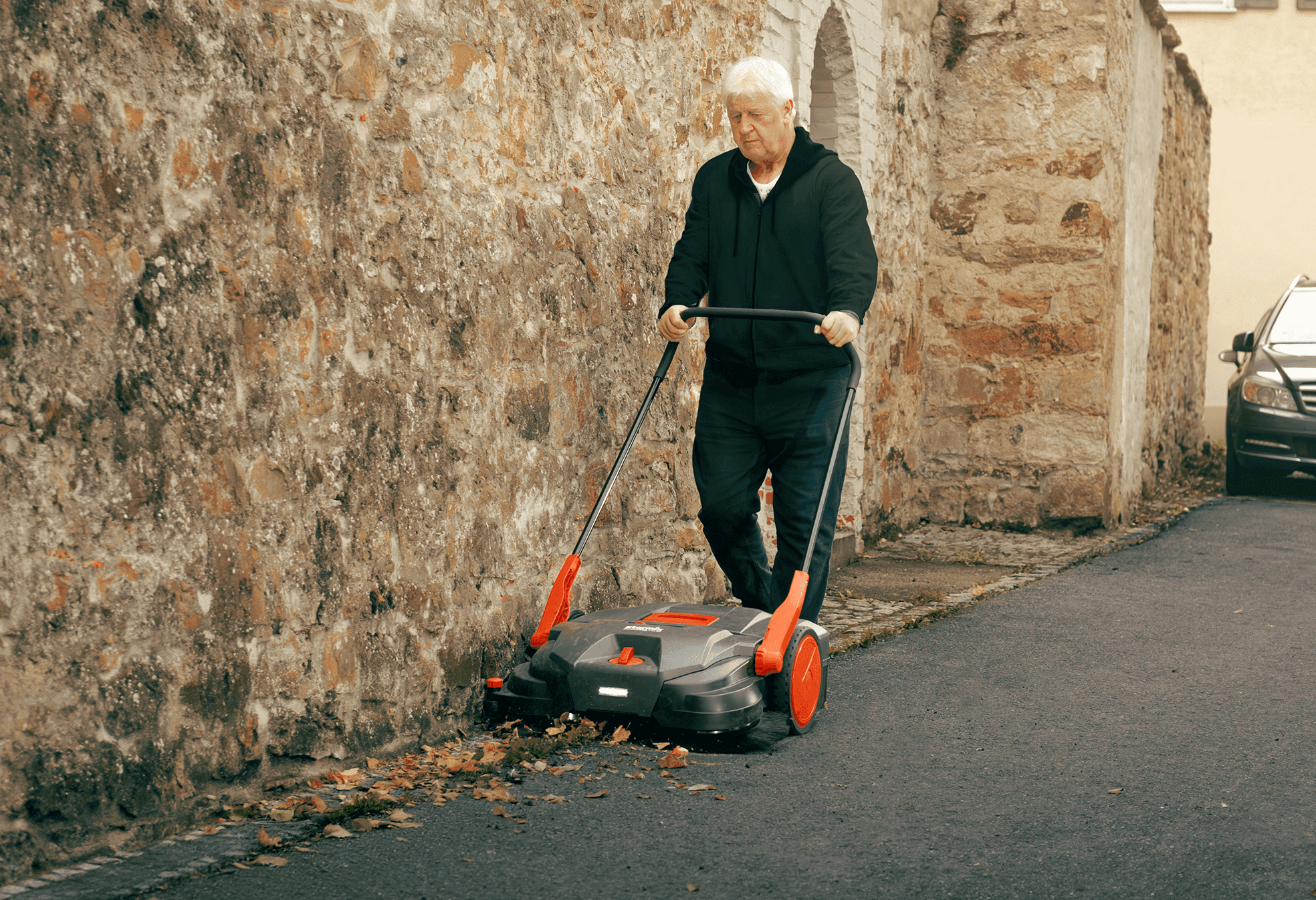 Hand sweeper DuroSweep 77 Pro 18V 2