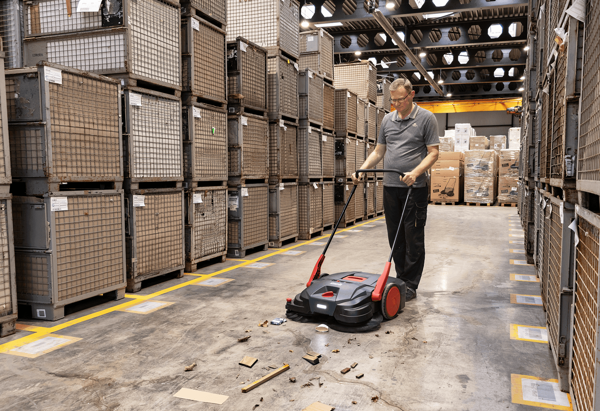 Hand sweeper DuroSweep 77 Pro 18V 1