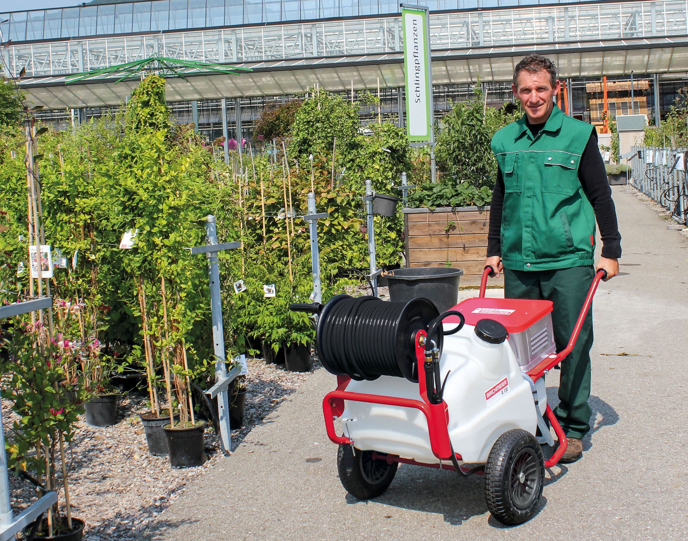 A 130 AC2, Battery wheelbarrow sprayer (CAS without battery pack, without charger) 3