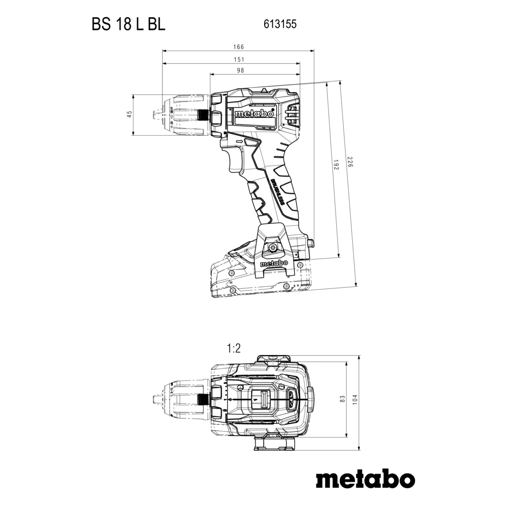 BS 18 L BL  (613155840) Perceuse-visseuse sans fil 3